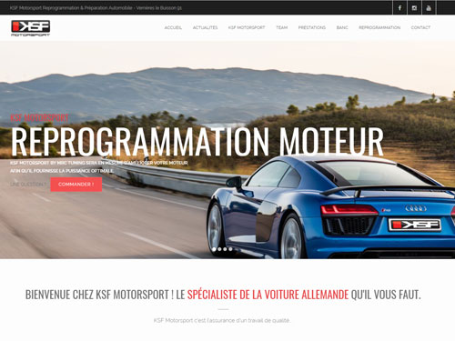 Site web KSF Motorsport